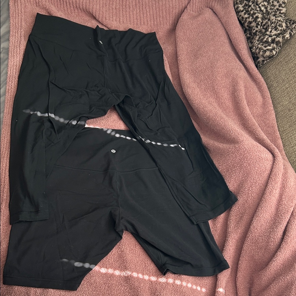 lululemon athletica Black Leggings